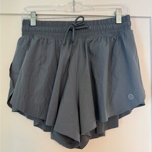 Medium Gilly Hicks Gray Flutter Active Shorts